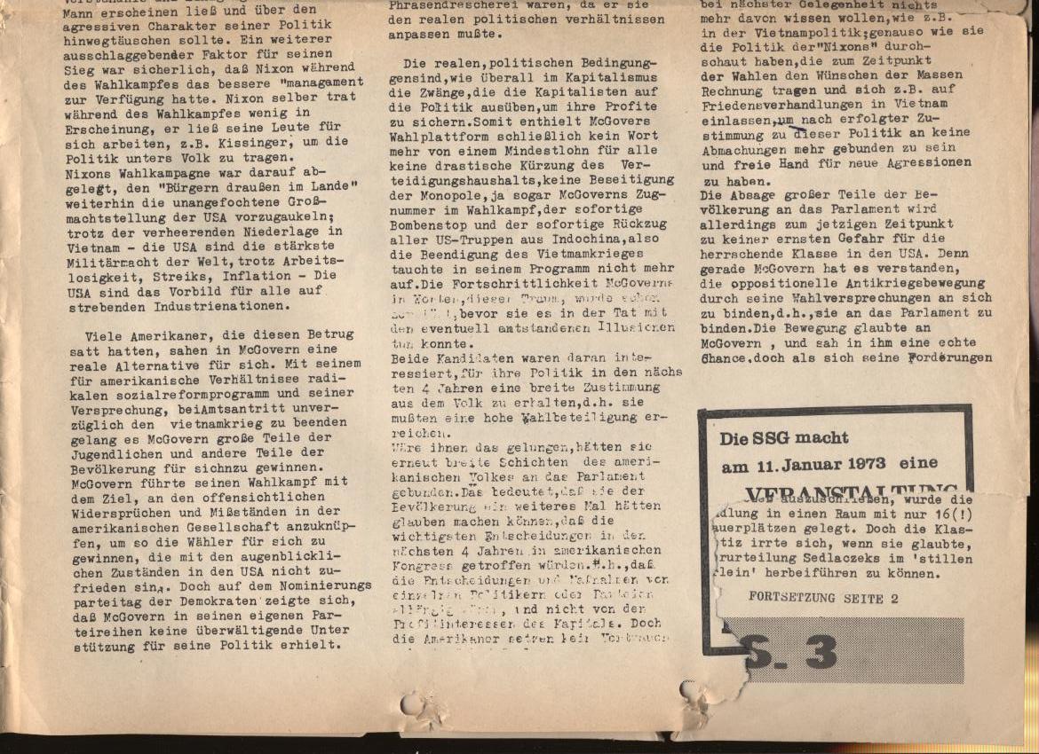 Schulkampf, Nr. 2, Hamburg, 13.11.1972, Seite 13