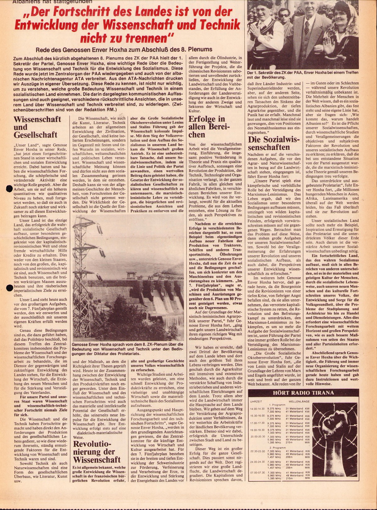 Roter Morgen, 14. Jg., 11. Juli 1980, Nr. 28, Seite 9