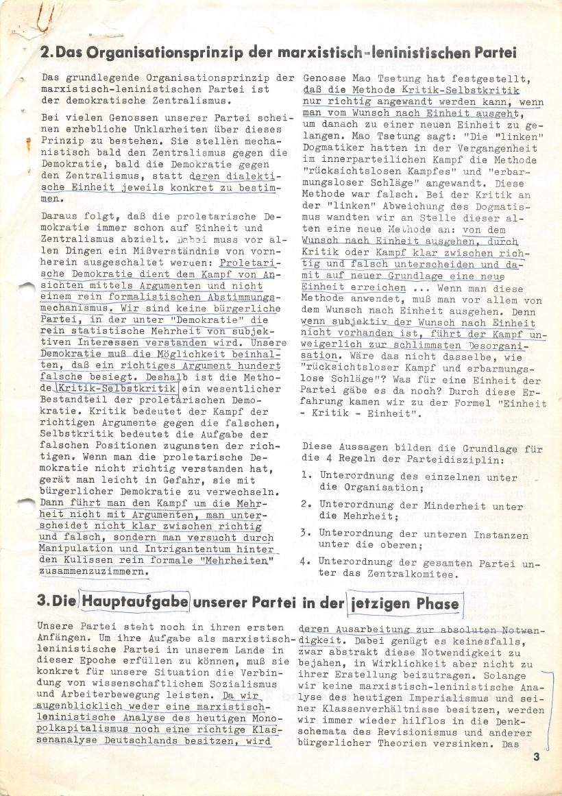 Roter Morgen, 4. Jg., März/April 1970, Seite 3