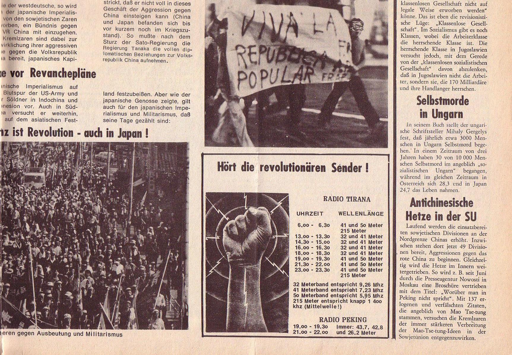 Roter Morgen, 6. Jg., 9. Oktober 1972, Nr. 20, Seite 7b